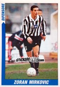 Sticker Zoran Mirkovic - Supercalcio 1999-2000 - Panini