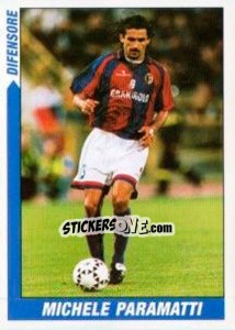 Sticker Michele Paramatti - Supercalcio 1999-2000 n. 49 - Panini
