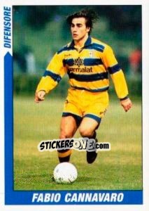 Figurina Fabio Cannavaro - Supercalcio 1999-2000 - Panini