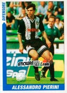 Sticker Alessandro Pierini - Supercalcio 1999-2000 - Panini