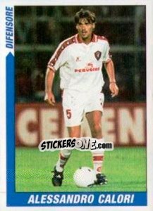 Sticker Alessandro Calori - Supercalcio 1999-2000 n. 60 - Panini