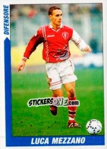 Figurina Luca Mezzano - Supercalcio 1999-2000 - Panini