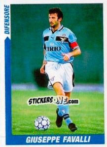 Sticker Giuseppe Favalli - Supercalcio 1999-2000 n. 64 - Panini