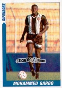 Sticker Mohammed Gargo - Supercalcio 1999-2000 n. 65 - Panini