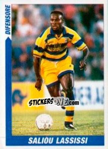 Sticker Saliou Lassissi - Supercalcio 1999-2000 n. 66 - Panini