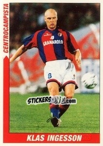 Sticker Klas Ingesson - Supercalcio 1999-2000 n. 78 - Panini