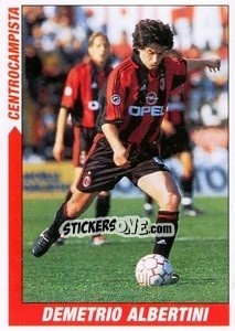 Sticker Demetrio Albertini - Supercalcio 1999-2000 - Panini