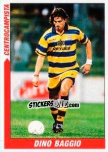 Sticker Dino Baggio - Supercalcio 1999-2000 n. 85 - Panini