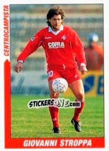 Sticker Giovanni Stroppa - Supercalcio 1999-2000 - Panini