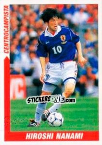 Cromo Hiroshi Nanami - Supercalcio 1999-2000 - Panini