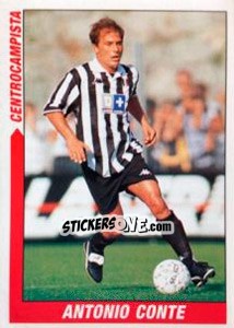 Sticker Antonio Conte - Supercalcio 1999-2000 n. 91 - Panini