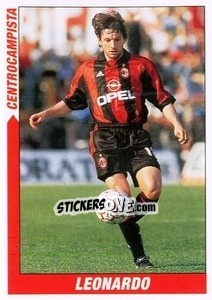 Figurina Leonardo - Supercalcio 1999-2000 - Panini