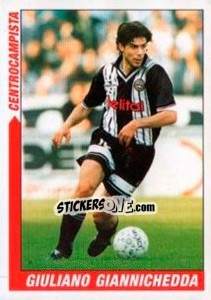 Sticker Giuliano Giannichedda - Supercalcio 1999-2000 - Panini