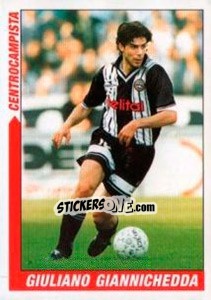 Figurina Giuliano Giannichedda - Supercalcio 1999-2000 - Panini