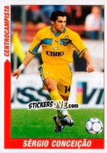 Sticker Sérgio Conceição - Supercalcio 1999-2000 n. 104 - Panini