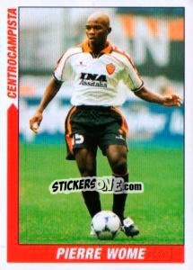 Sticker Pierre Wome - Supercalcio 1999-2000 n. 105 - Panini