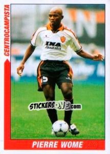 Sticker Pierre Wome - Supercalcio 1999-2000 - Panini