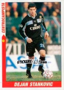 Figurina Dejan Stankovic - Supercalcio 1999-2000 - Panini