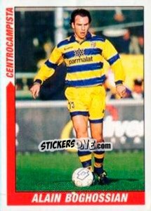 Sticker Alain Boghossian - Supercalcio 1999-2000 - Panini