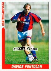 Sticker Davide Fontolan - Supercalcio 1999-2000 n. 122 - Panini