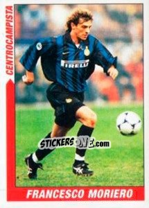 Sticker Francesco Moriero - Supercalcio 1999-2000 - Panini