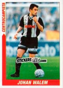 Sticker Johan Walem - Supercalcio 1999-2000 - Panini