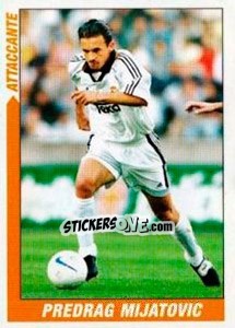 Cromo Predrag Mijatovic - Supercalcio 1999-2000 - Panini