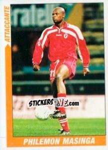 Sticker Philemon Masinga - Supercalcio 1999-2000 - Panini