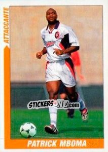 Sticker Patrick Mboma - Supercalcio 1999-2000 n. 148 - Panini