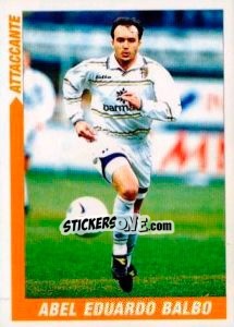 Sticker Abel Eduardo Balbo - Supercalcio 1999-2000 - Panini