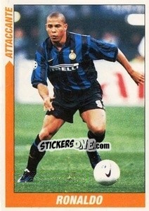 Sticker Ronaldo - Supercalcio 1999-2000 n. 153 - Panini