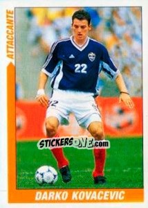 Sticker Darko Kovacevic - Supercalcio 1999-2000 - Panini