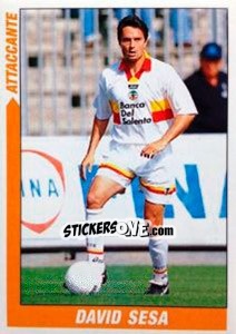 Sticker David Sesa - Supercalcio 1999-2000 n. 159 - Panini