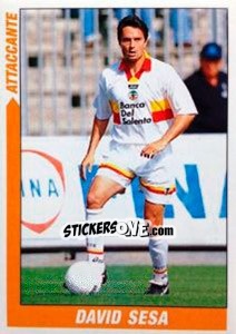 Sticker David Sesa - Supercalcio 1999-2000 - Panini