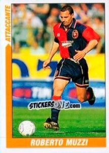 Sticker Roberto Muzzi - Supercalcio 1999-2000 - Panini