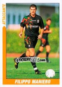 Sticker Filippo Maniero - Supercalcio 1999-2000 - Panini