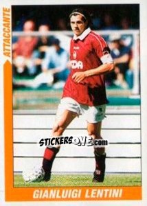 Sticker Gianluigi Lentini - Supercalcio 1999-2000 - Panini