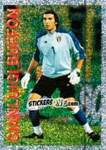 Sticker Gianluigi Buffon - Supercalcio 1999-2000 n. 181 - Panini