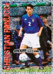 Sticker Christian Panucci - Supercalcio 1999-2000 n. 186 - Panini