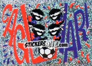 Sticker Cagliari (Mascotte) - Supercalcio 1999-2000 n. C - Panini