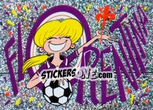 Sticker Fiorentina (Mascotte) - Supercalcio 1999-2000 - Panini