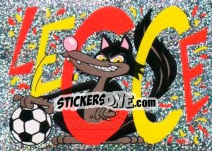 Sticker Lecce (Mascotte) - Supercalcio 1999-2000 n. H - Panini