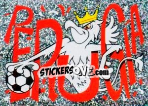 Sticker Perugia (Mascotte) - Supercalcio 1999-2000 n. K - Panini