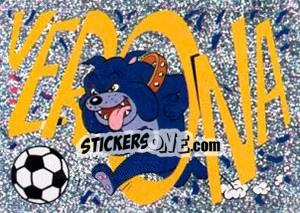 Sticker Verona (Mascotte) - Supercalcio 1999-2000 n. R - Panini