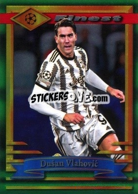 Sticker Dušan Vlahović - UEFA Club Competitions Finest Flashbacks 2022-2023
 n. 73 - Topps