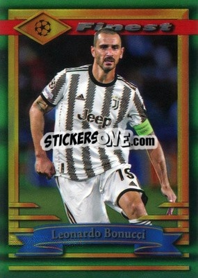 Sticker Leonardo Bonucci - UEFA Club Competitions Finest Flashbacks 2022-2023
 n. 87 - Topps