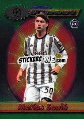 Sticker Matías Soulé - UEFA Club Competitions Finest Flashbacks 2022-2023
 n. 13 - Topps