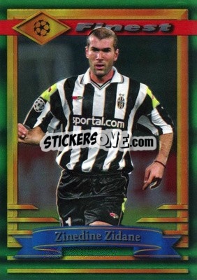 Sticker Zinedine Zidane - UEFA Club Competitions Finest Flashbacks 2022-2023
 n. 60 - Topps