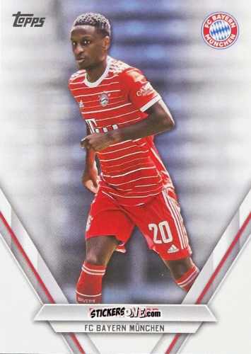 Sticker Bouna Sarr - FC Bayern München 2022-2023
 n. FCB-BS - Topps