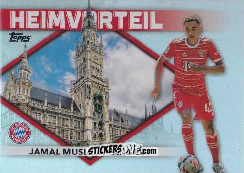 Cromo Jamal Musiala - FC Bayern München 2022-2023
 n. HM-JM - Topps